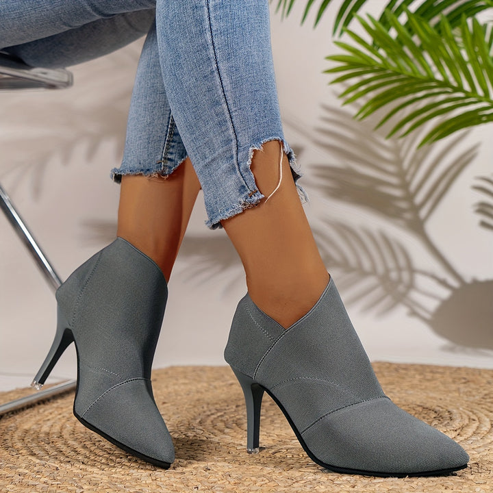 Diane | Bottines Élégantes à Talon Fin
