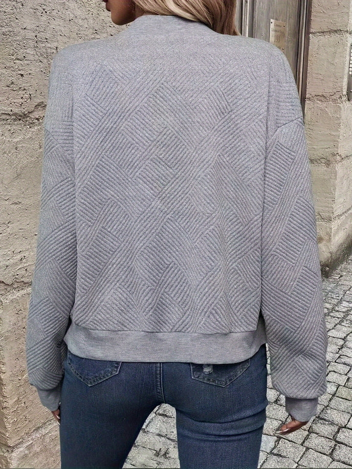 Charlotte | Veste Zippée Texturée