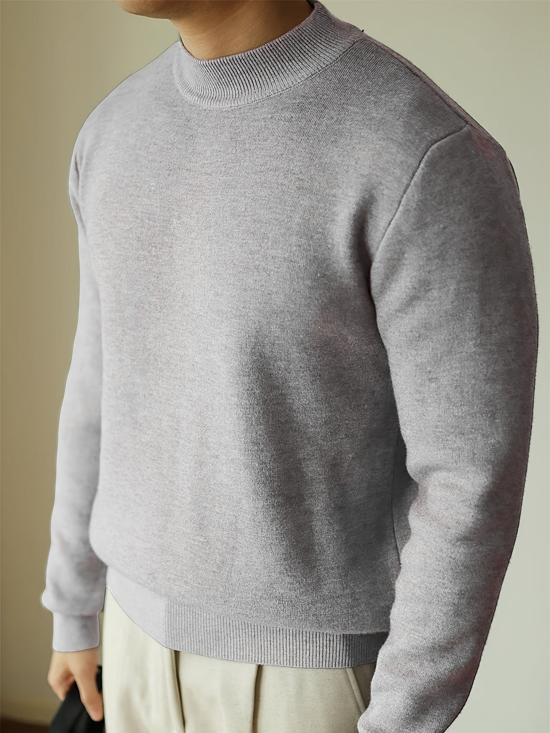 Étienne | Pull Maille Col Montant