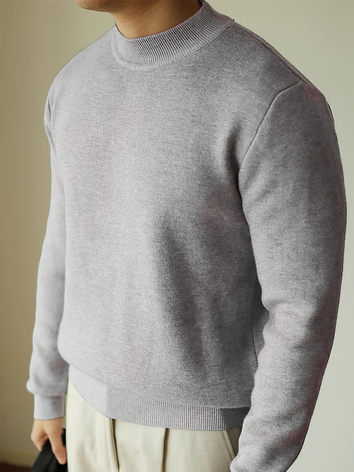 Étienne | Pull Maille Col Montant
