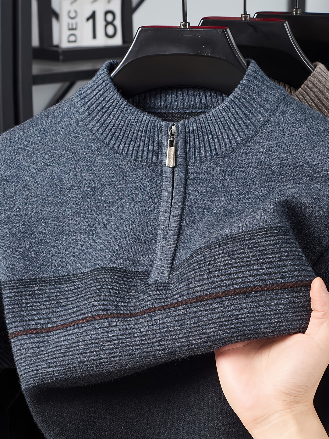 Alphonse | Pull Élégant à Col Zippé