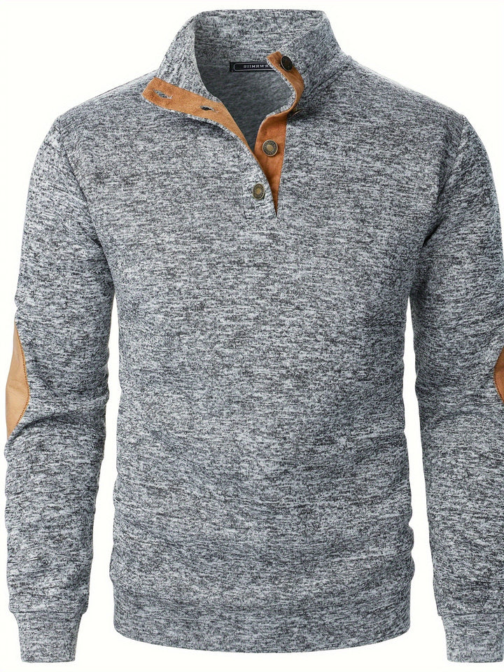 Fabien | Pull Col Montant Élégant