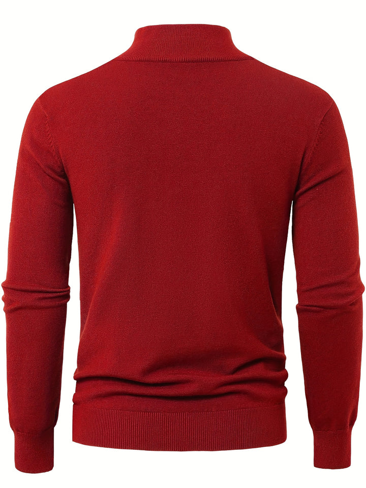 Étienne | Pull Maille Col Montant