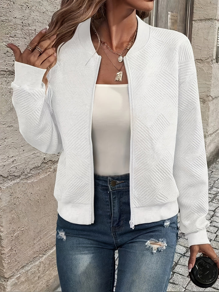 Charlotte | Veste Zippée Texturée