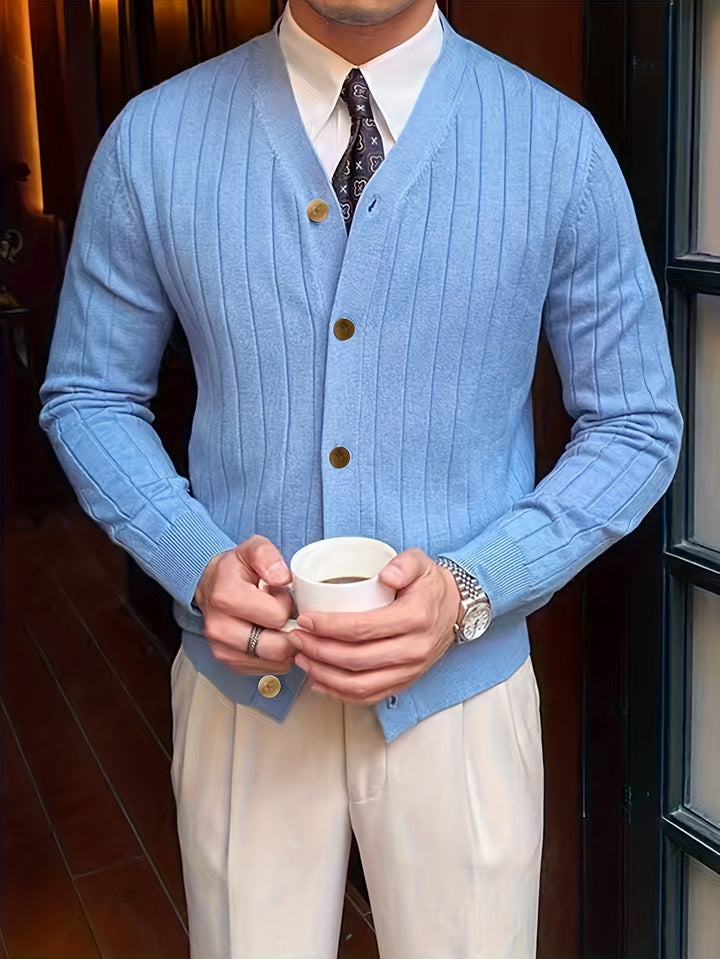 Barnabé | Cardigan Boutonné Nervuré