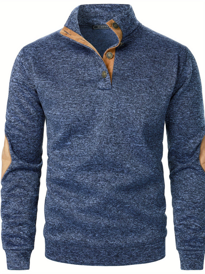 Fabien | Pull Col Montant Élégant