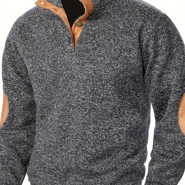 Fabien | Pull Col Montant Élégant