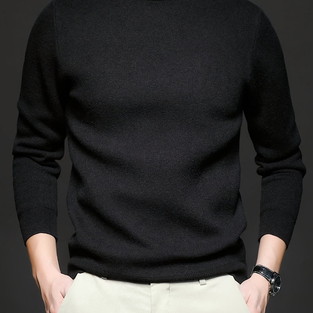 Étienne | Pull Maille Col Montant