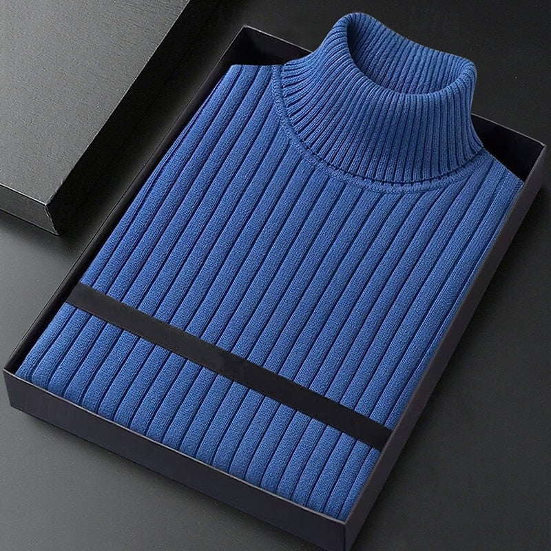 Barthélemy | Pull Col Roulé Côtelé