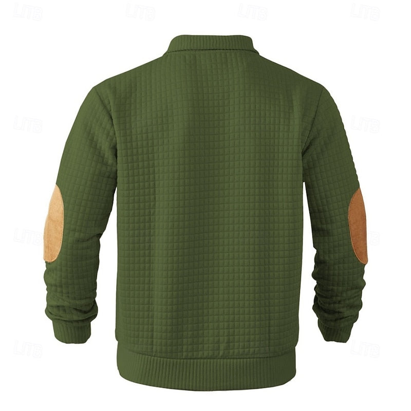 Gérald | Sweat Col Montant Texturé