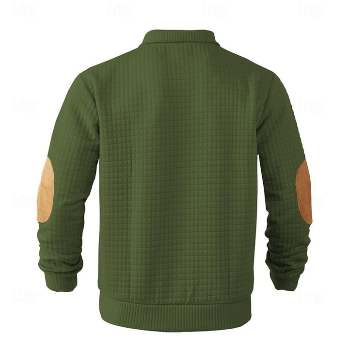 Gérald | Sweat Col Montant Texturé
