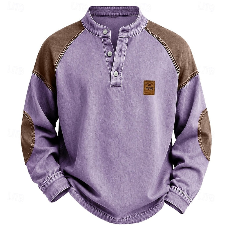 Émilien | Henley Vintage à Manches Raglan