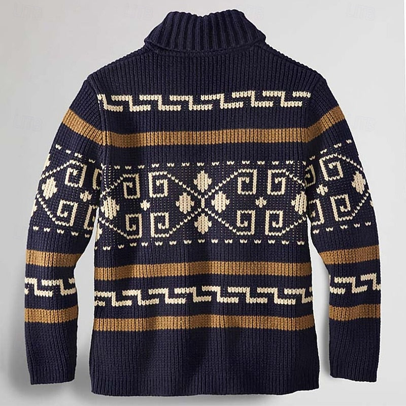 Amédée | Gilet Zippé à Motifs