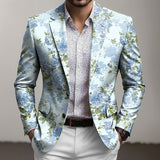 Maël | Blazer Fleuri Élégant