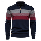 Yann | Pull Col Montant Zippé Raffiné