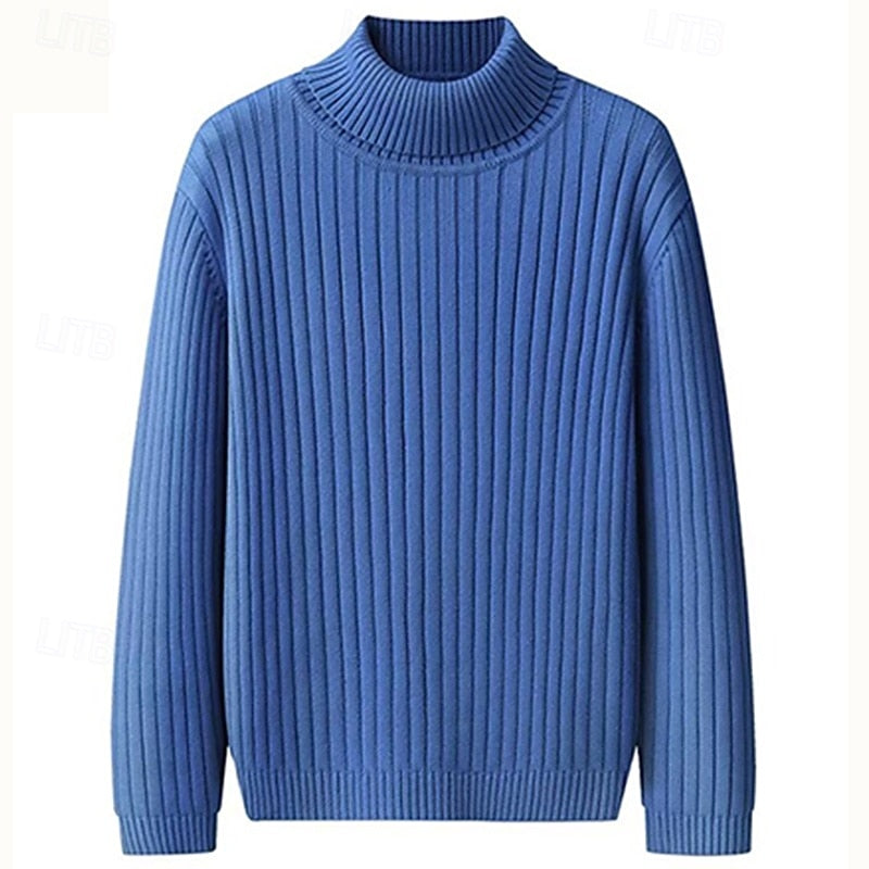 Barthélemy | Pull Col Roulé Côtelé