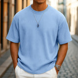 Maurice | T-shirt Texturé Col Rond