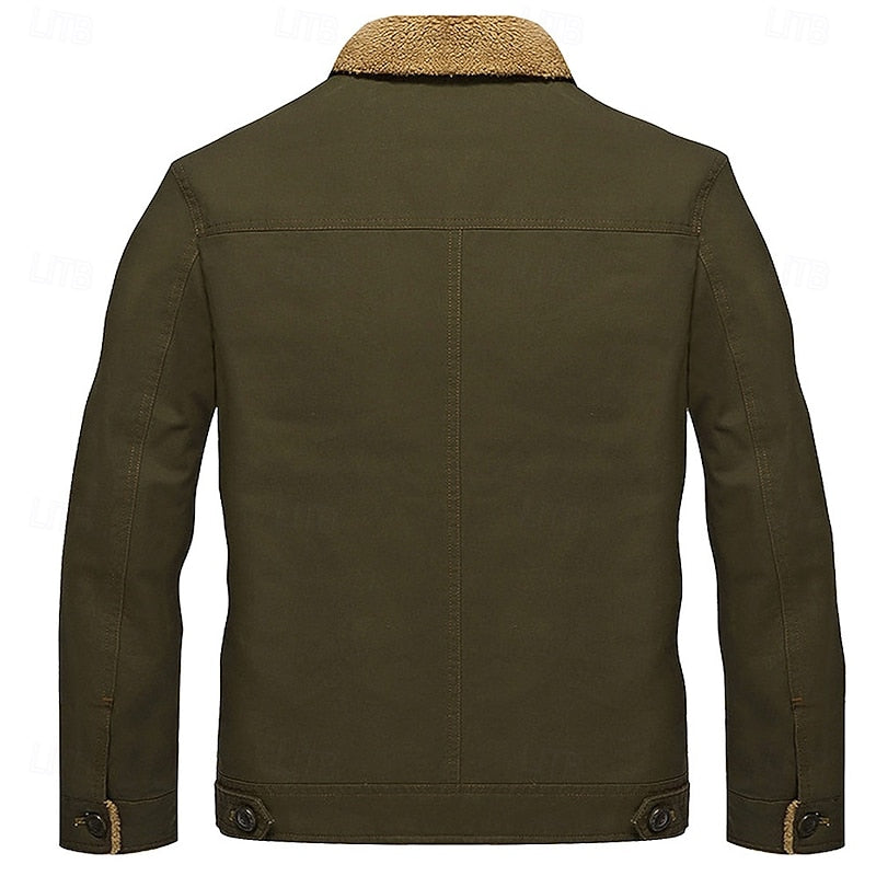 Ambroise | Veste d'Hiver à Col Doublé