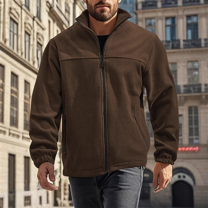 Henri | Veste Zippée à Col Montant