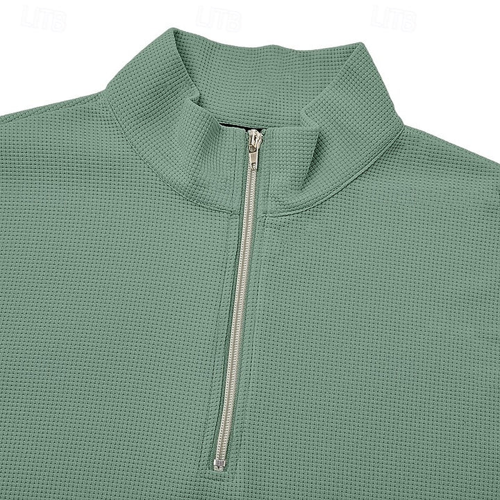 Gustave | Polo Texturé à Col Zippé