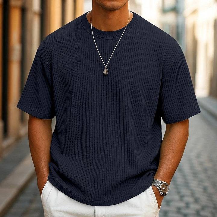 Maurice | T-shirt Texturé Col Rond