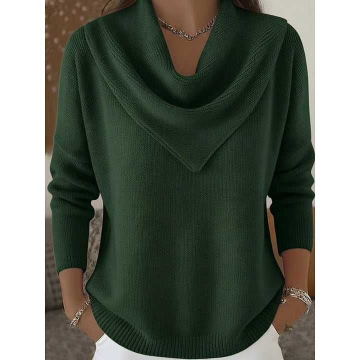 Astrid | Pull Élégant à Col Bénitier