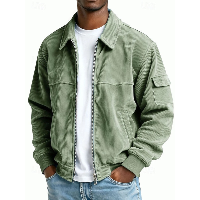Franck | Veste Élégante à Col Chemise