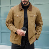 Gilbert | Veste Décontractée à Col Contrasté
