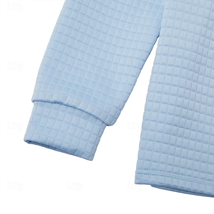 Augustin | Sweat Texturé à Col Zippé