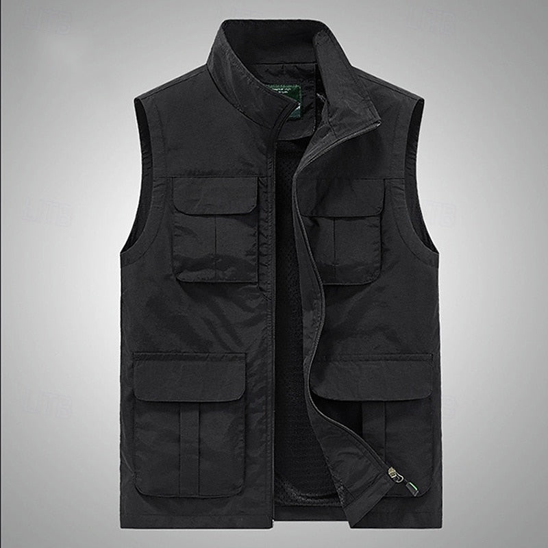 Théodore | Gilet Multipoches Sans Manches