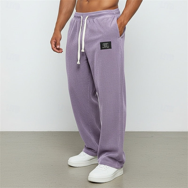Alain | Pantalon Droit Décontracté