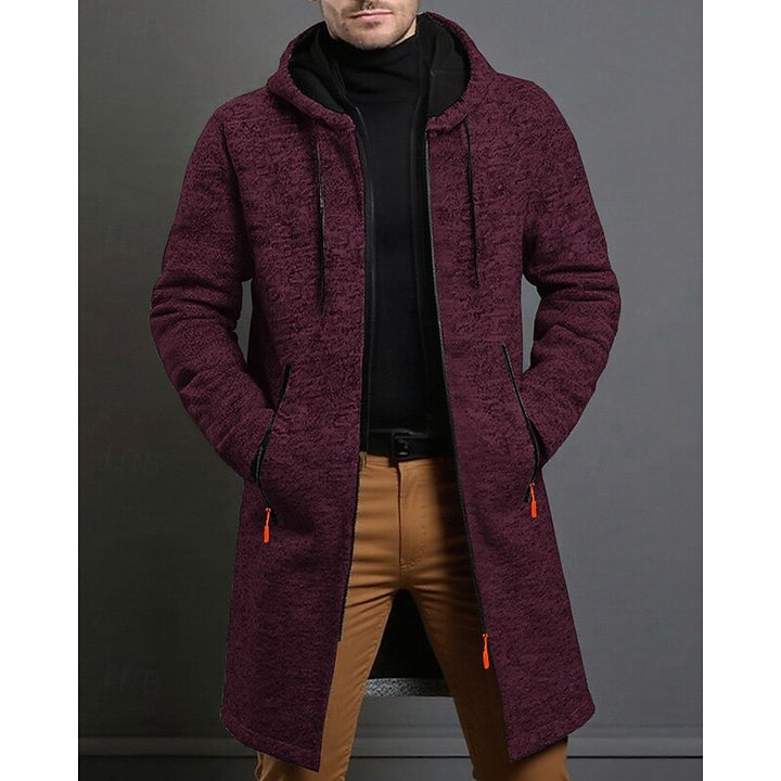 Anatole | Manteau Long à Capuche