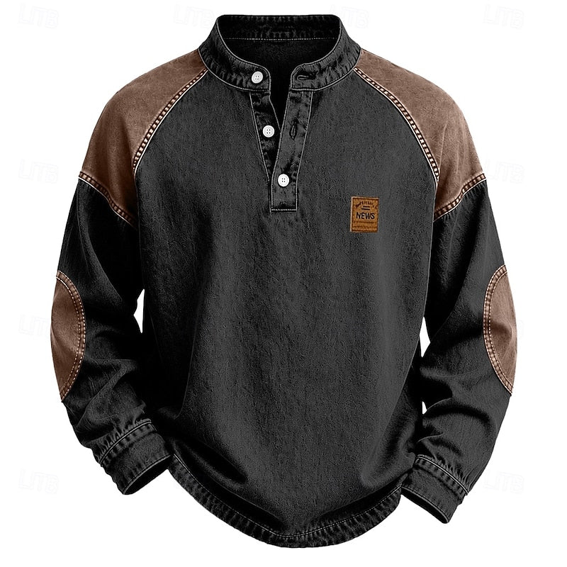Émilien | Henley Vintage à Manches Raglan