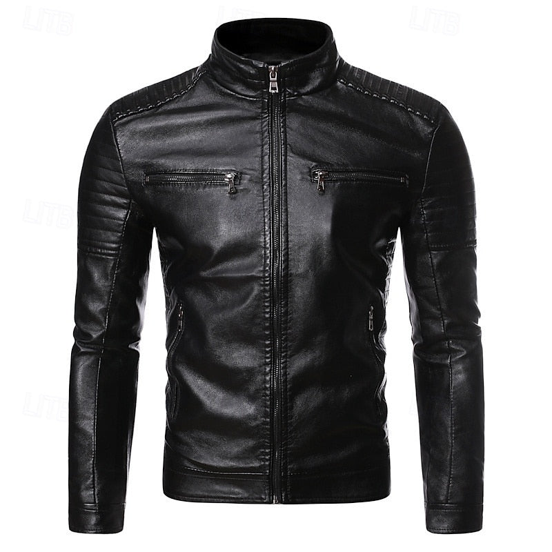 Éric | Blouson Col Montant Zippé