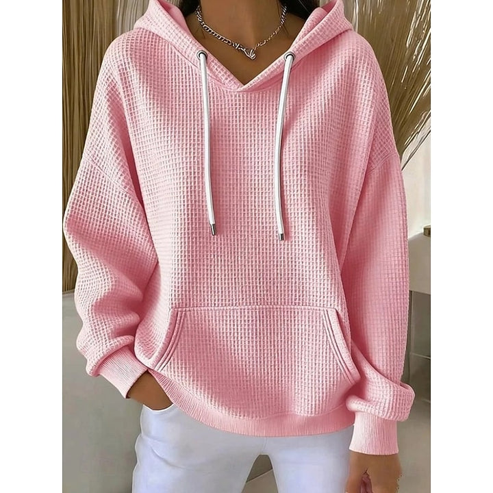Noëlle | Sweat à Capuche Texturé Confort