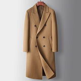 Séverin | Manteau Long Élégant Croisé