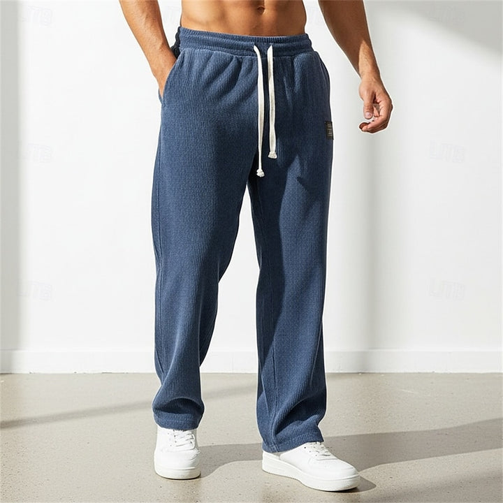 Alain | Pantalon Droit Décontracté