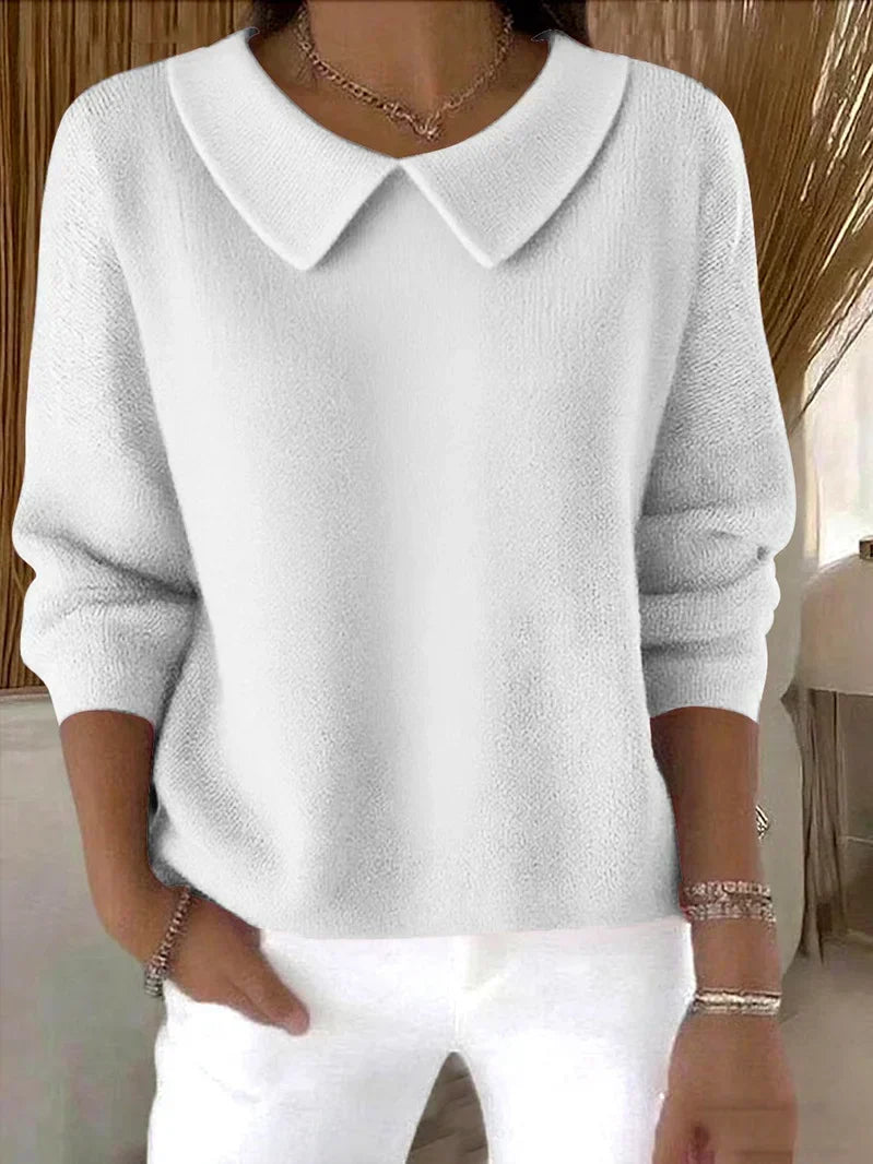 Perrine | Pull Douceur à Col Élégant