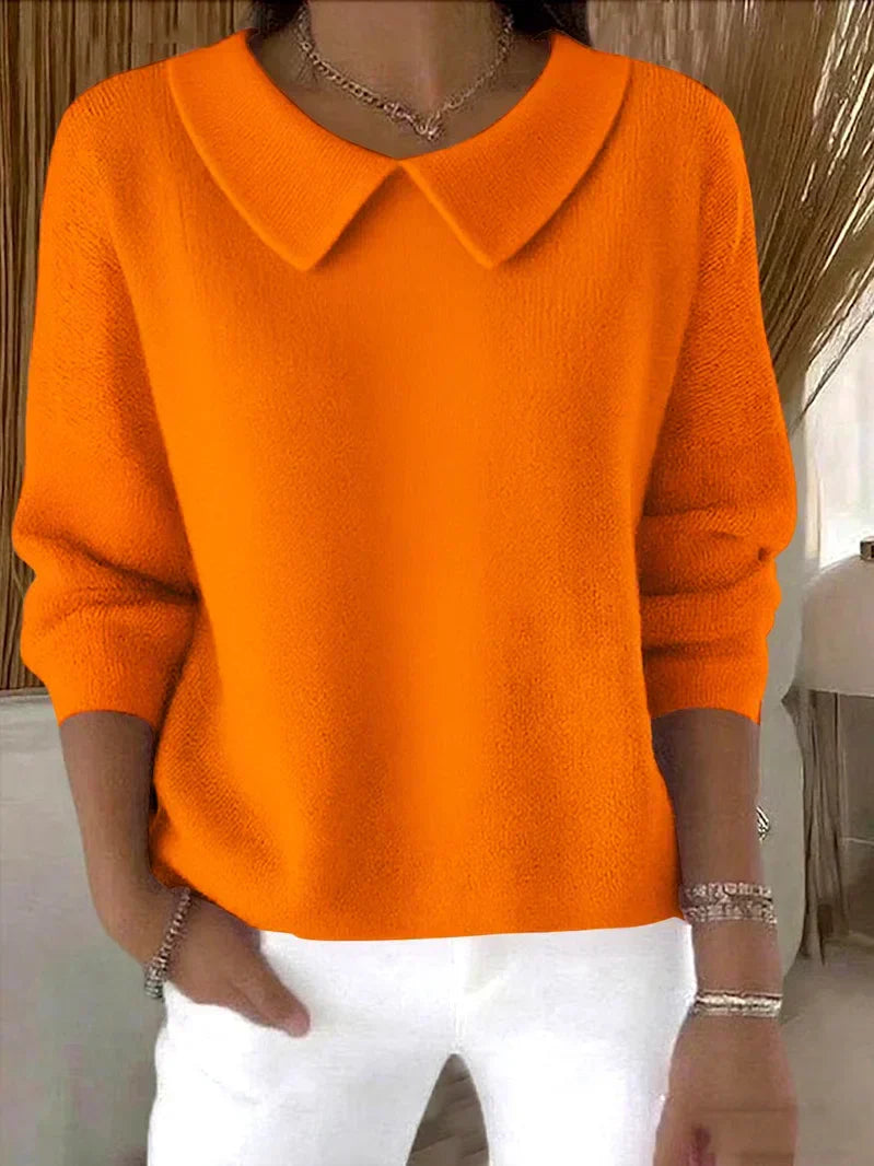 Perrine | Pull Douceur à Col Élégant