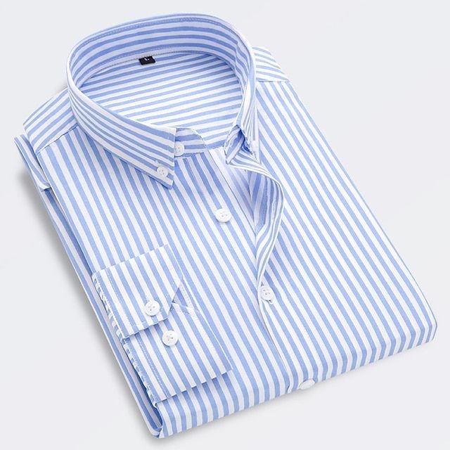 Léonard | Chemise Rayée Élégante