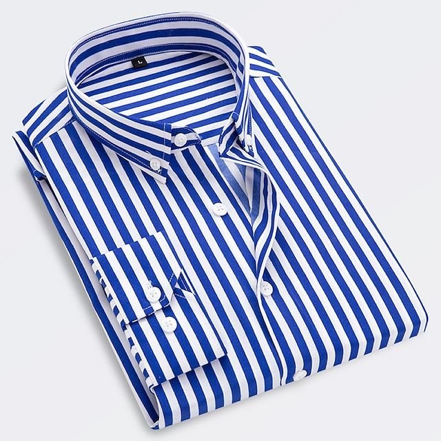 Léonard | Chemise Rayée Élégante