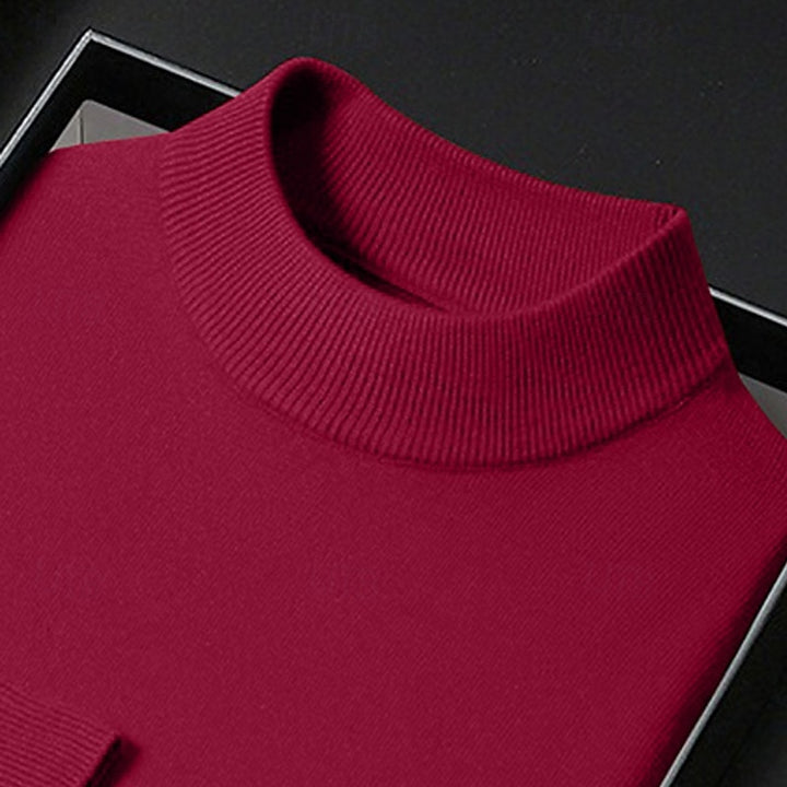 Dorian | Pull Col Montant Raffiné