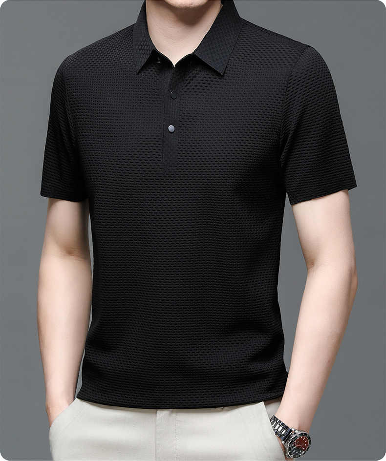 Matthieu | Polo Texturé à Boutons