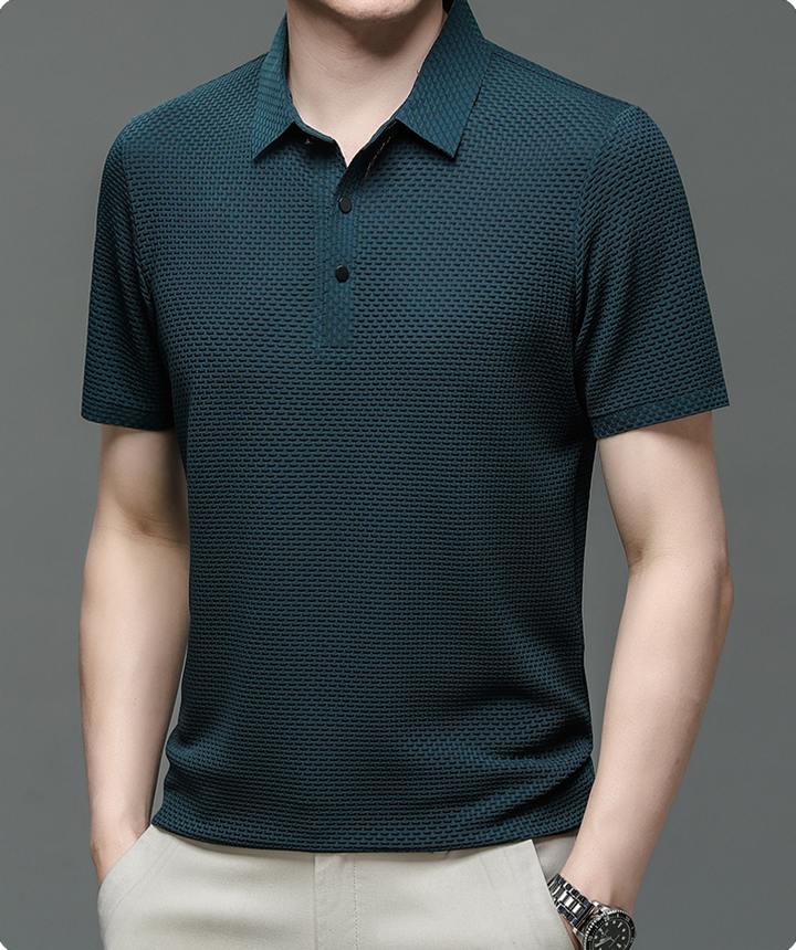 Matthieu | Polo Texturé à Boutons