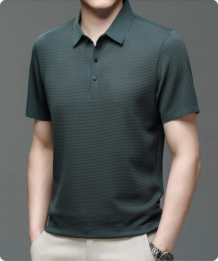 Matthieu | Polo Texturé à Boutons