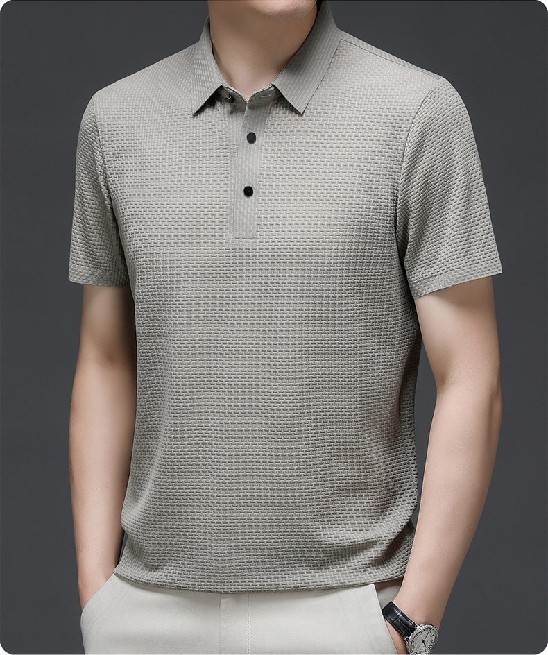 Matthieu | Polo Texturé à Boutons