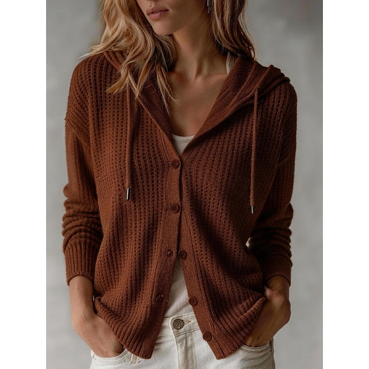 Philippine | Gilet Boutonné à Capuche
