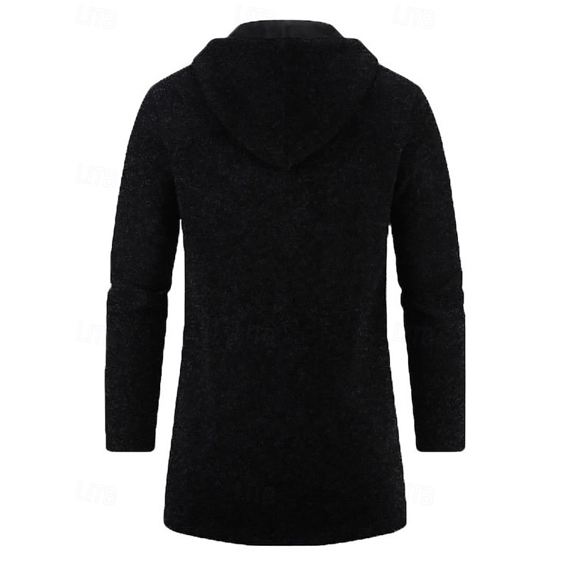 Anatole | Manteau Long à Capuche