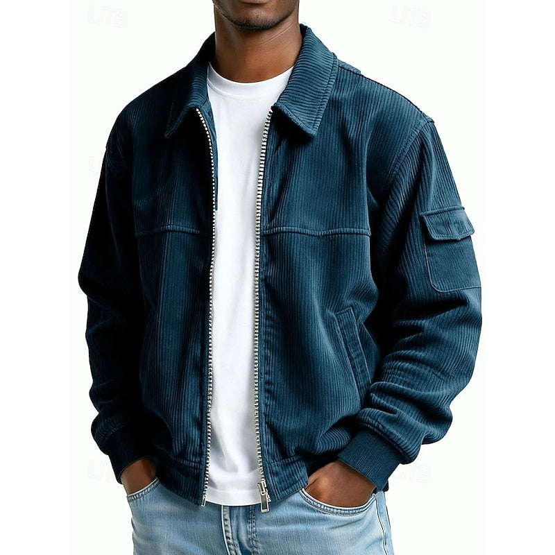 Franck | Veste Élégante à Col Chemise