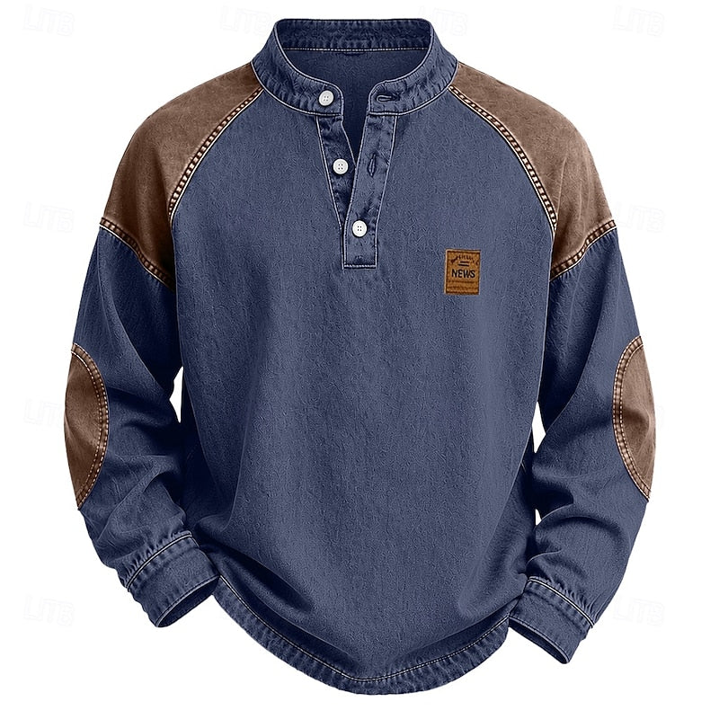 Émilien | Henley Vintage à Manches Raglan